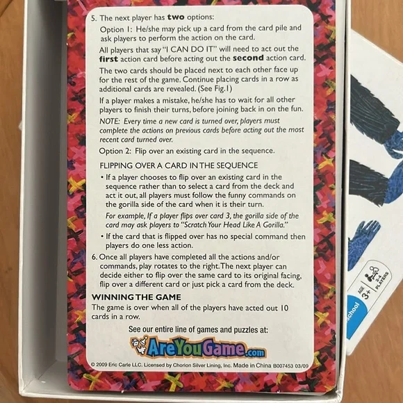 Eric Carle...From Head to Toe Game - Picture 3 of 6